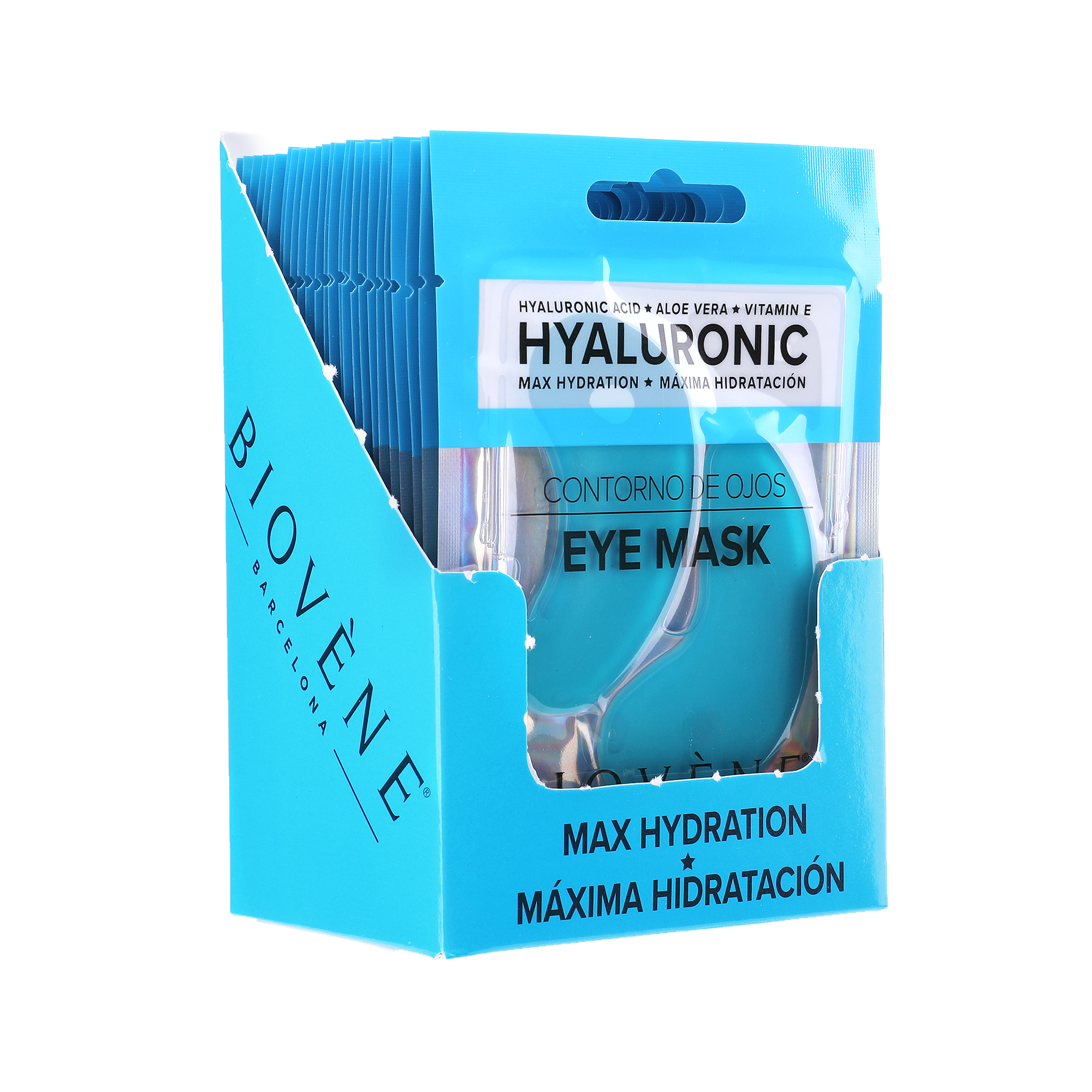 HYALURONIC ACID Max-Hydration Eye Pad Mask with Aloe Vera and Vitamin E