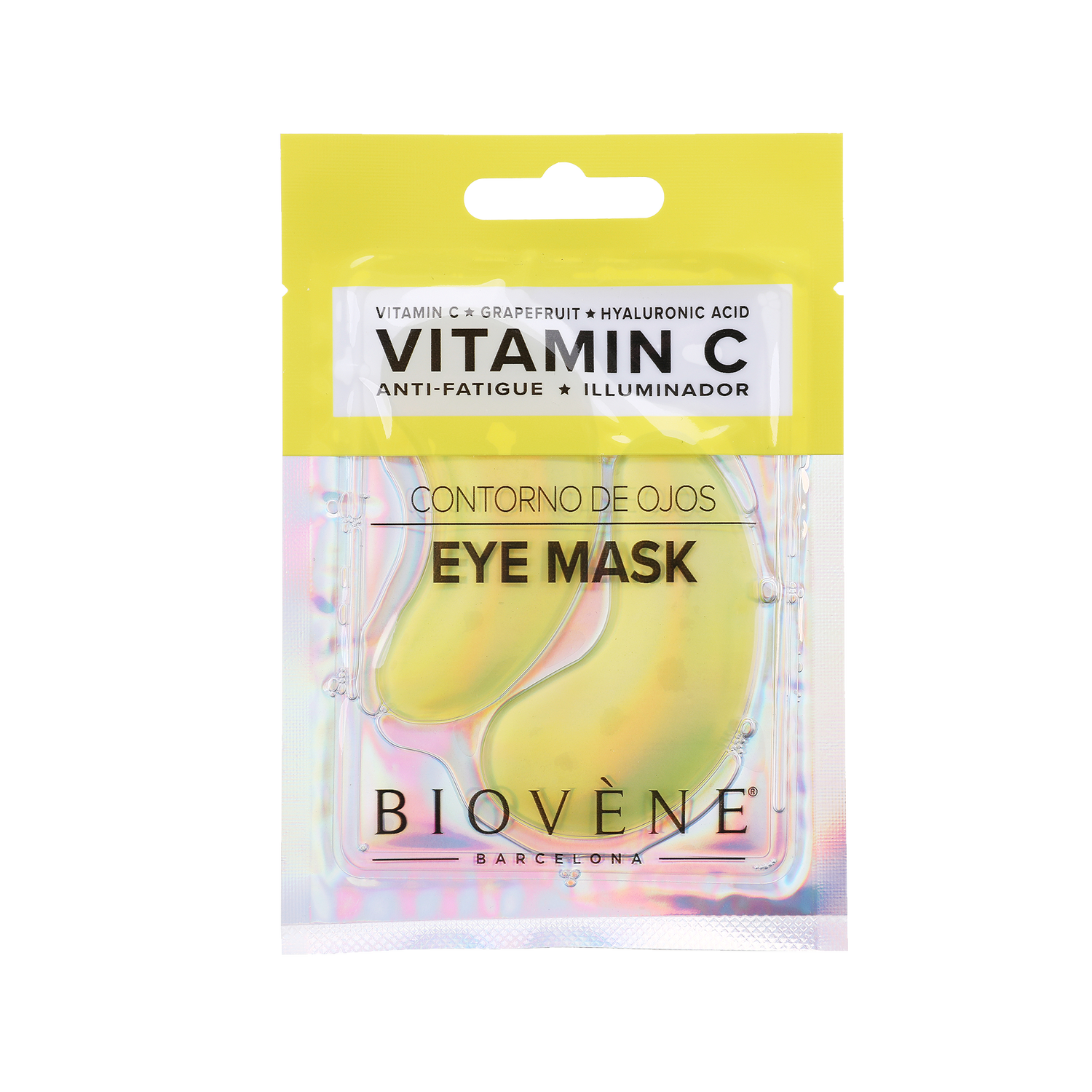 VITAMIN C Ultra-Bright Eye Pad Mask with Grapefruit and Hyaluronic Acid